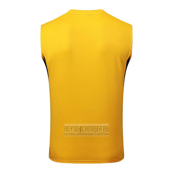 Camiseta De Futbol de Entrenamiento Boca Juniors Sin Mangas 2025-2026 Amarillo